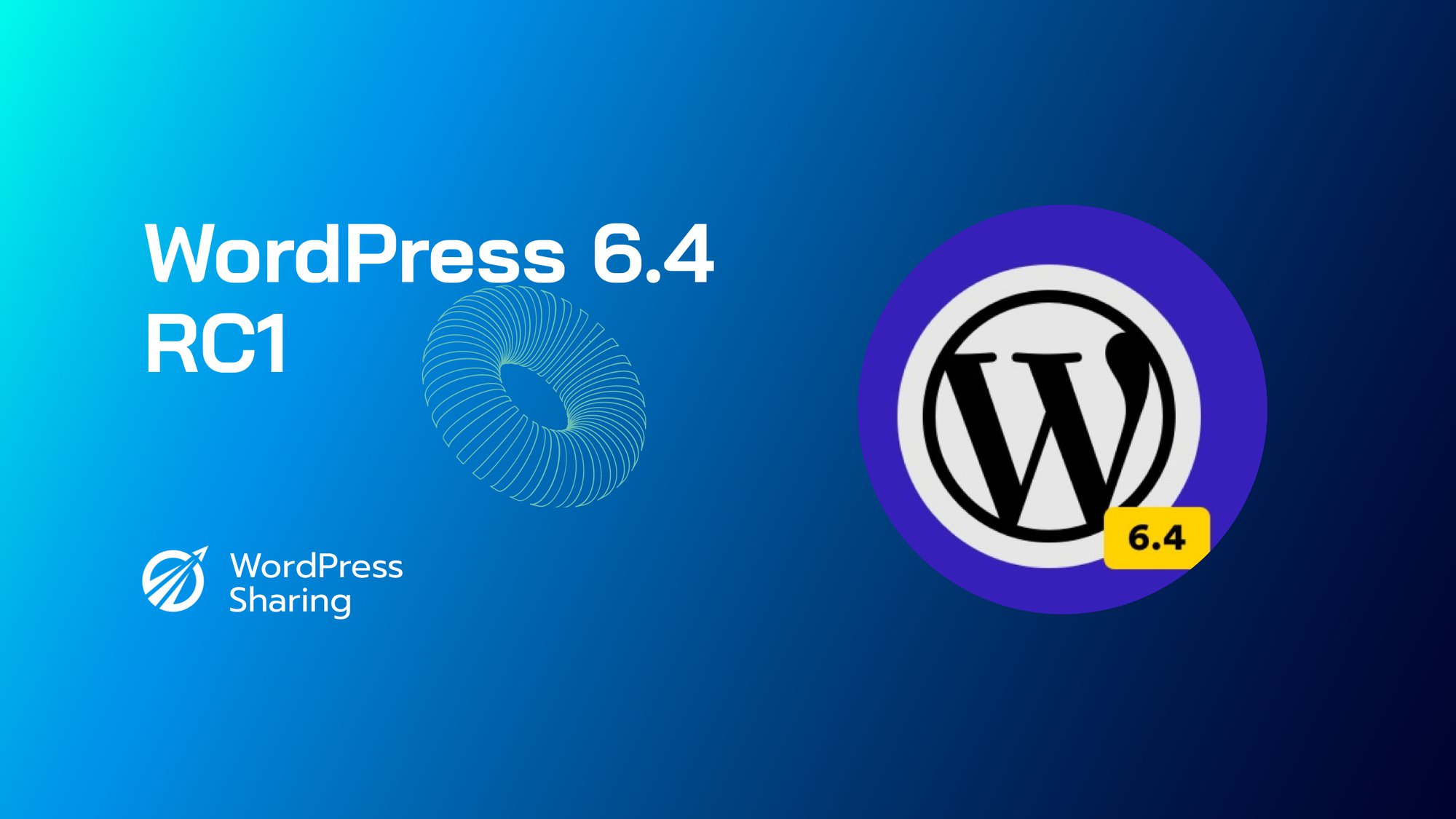 WordPress 6.4 RC1: archivo de la versión preliminar de octubre de 2023